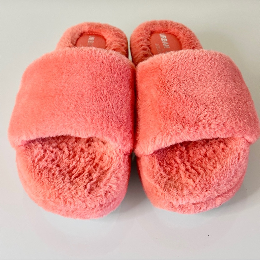 J Slides Willow Faux Fur Slides 9 Platform - image 5